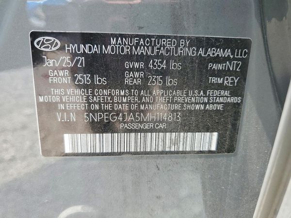 2021 HYUNDAI SONATA