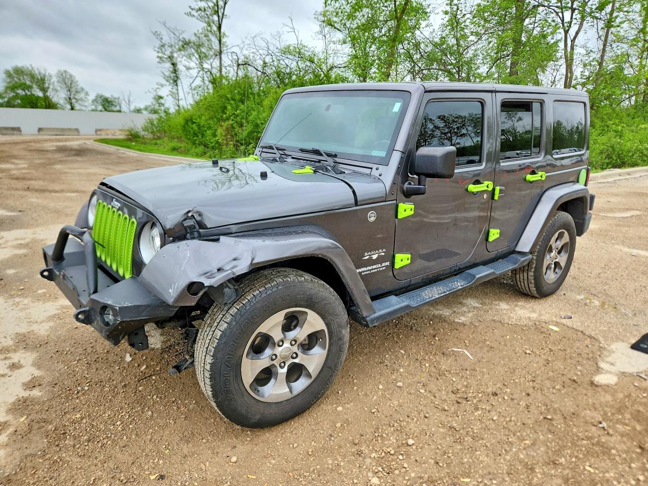 2017 JEEP WRANGLER UNLIMITED SAHARA 4X4