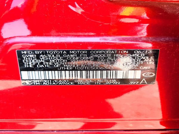 2014 LEXUS IS 250