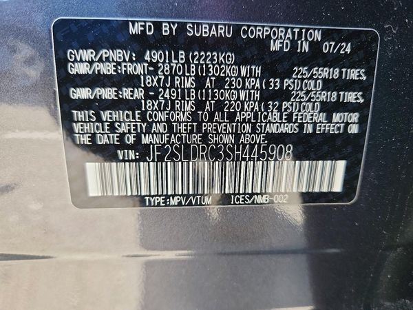 2025 SUBARU FORESTER
