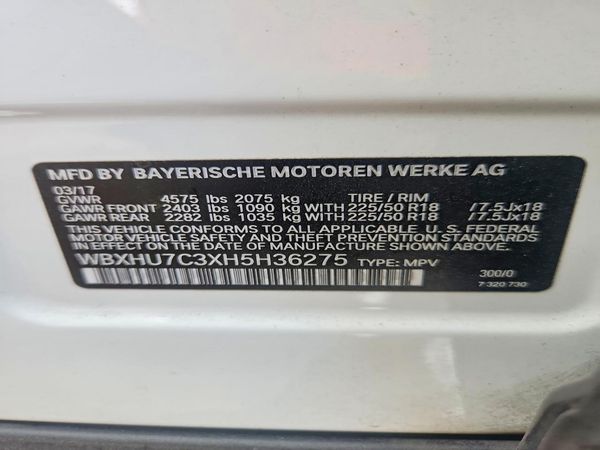 2017 BMW X1 sDrive28i