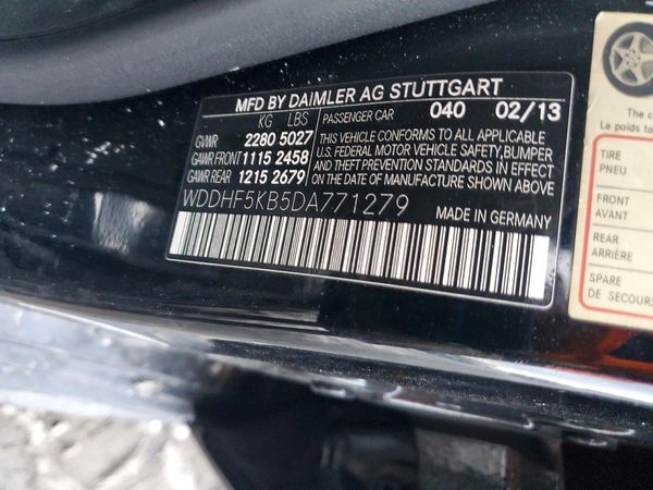 2013 MERCEDES-BENZ E