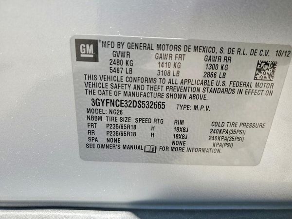 2013 CADILLAC SRX Luxury
