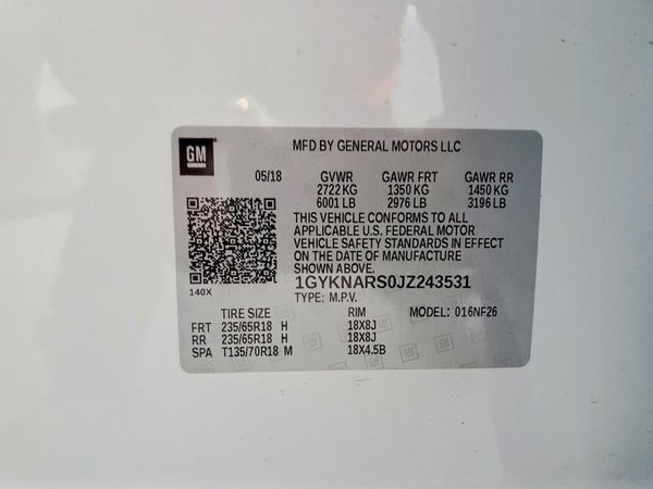 2018 CADILLAC XT5