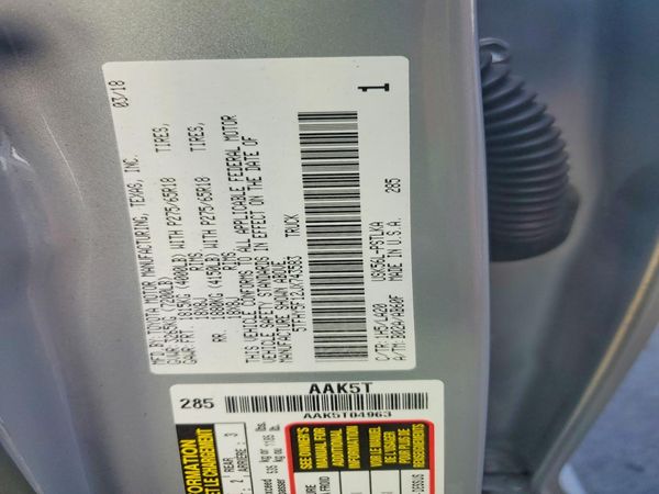 2018 TOYOTA TUNDRA Limited