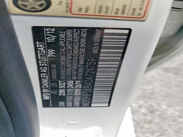 2013 MERCEDES-BENZ E E350