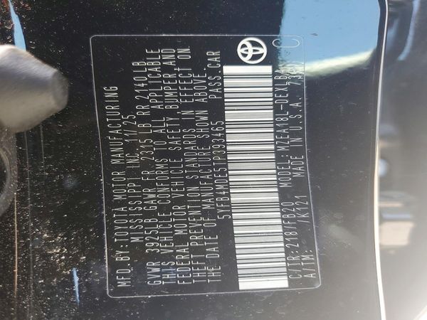 2026 TOYOTA COROLLA LE