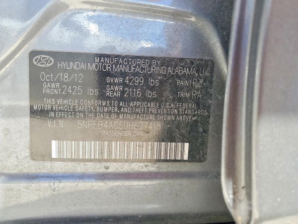 2013 HYUNDAI SONATA