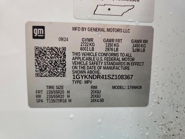 2025 CADILLAC XT5