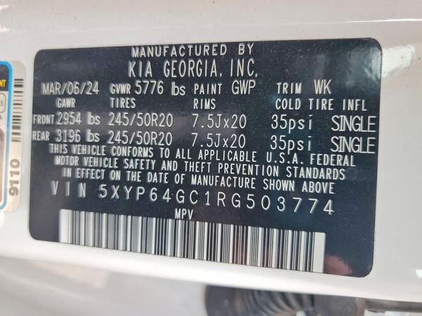 2024 KIA TELLURIDE
