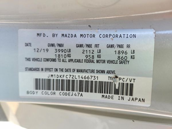 2020 MAZDA CX-3 Touring