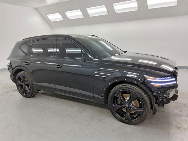 2026 GENESIS GV80 3.5T Prestige Black — Passenger 3/4