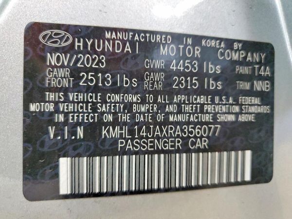2024 HYUNDAI SONATA SEL w/ Convenience Pkg