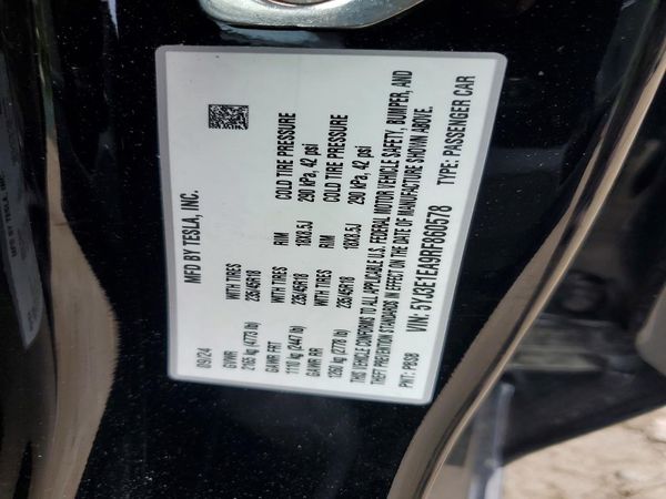 2024 TESLA MODEL 3