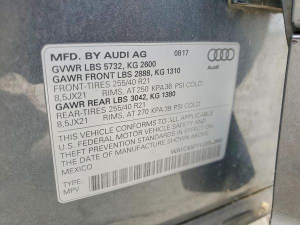 2018 AUDI SQ5
