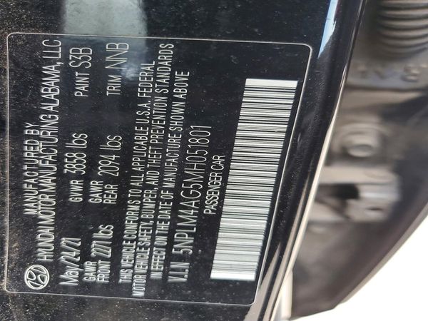 2021 HYUNDAI ELANTRA
