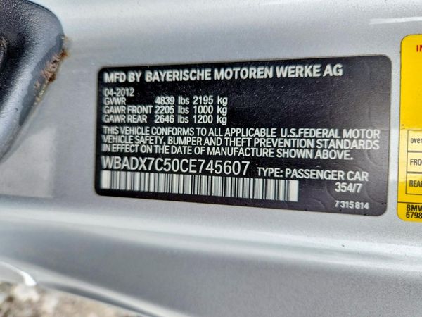 2012 BMW 335