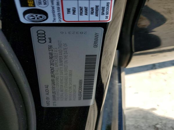 2016 AUDI A6 quattro Premium Plus