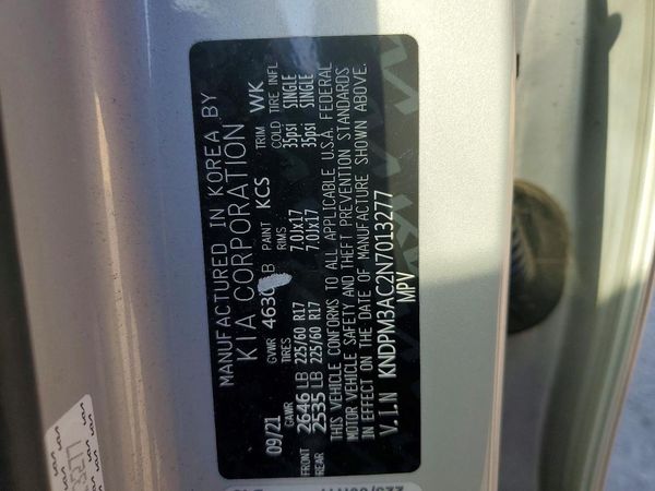2022 KIA SPORTAGE LX, LX Value Edition Pkg