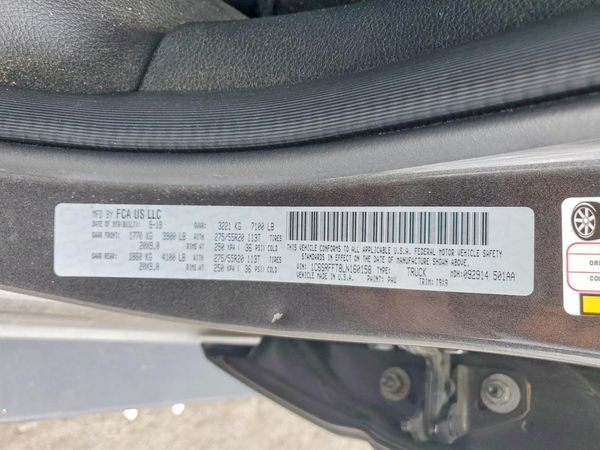 2020 RAM 1500 Big Horn, Lonestar