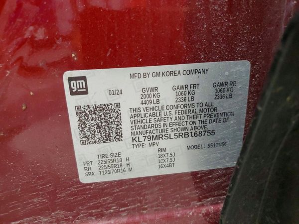 2024 CHEVROLET TRAILBLAZER