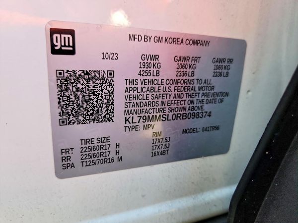 2024 CHEVROLET TRAILBLAZER LS
