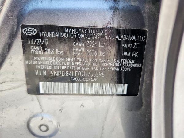2018 HYUNDAI ELANTRA