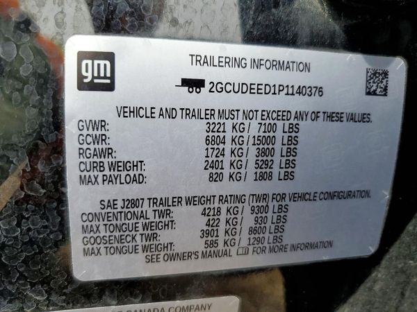 2023 CHEVROLET SILVERADO RST — VINS