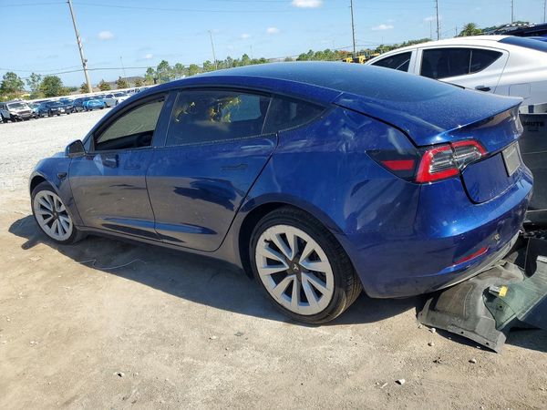 2022 TESLA MODEL 3 — DSRA
