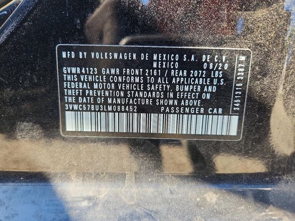 2020 VOLKSWAGEN JETTA S, SE, R-Line
