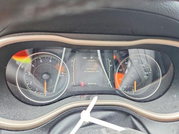 2016 JEEP CHEROKEE Latitude/Longitude/North