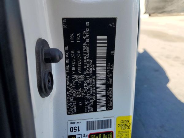 2015 TOYOTA SIENNA