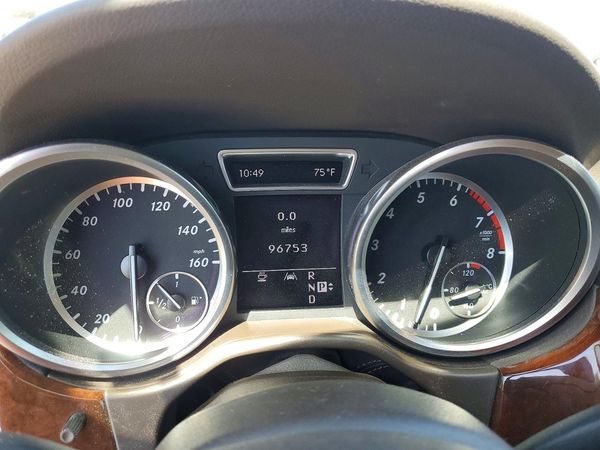 2012 MERCEDES-BENZ ML 550 ML550 4-MATIC