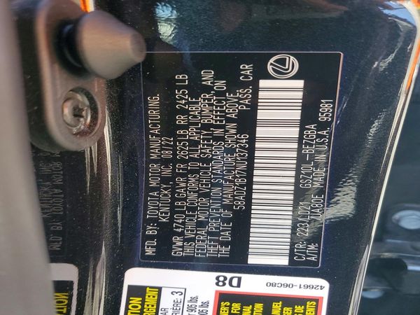 2022 LEXUS ES 350 350 Premium