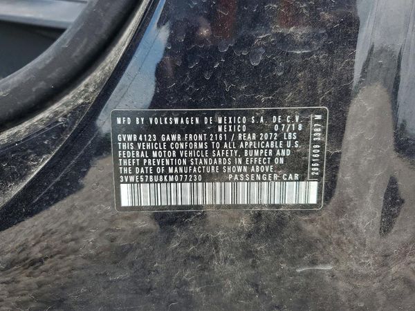 2019 VOLKSWAGEN JETTA