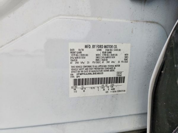 2020 FORD EDGE SEL