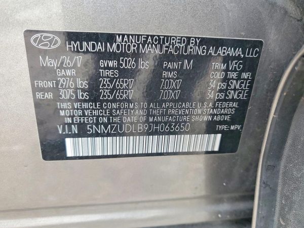 2018 HYUNDAI SANTA FE SPORT