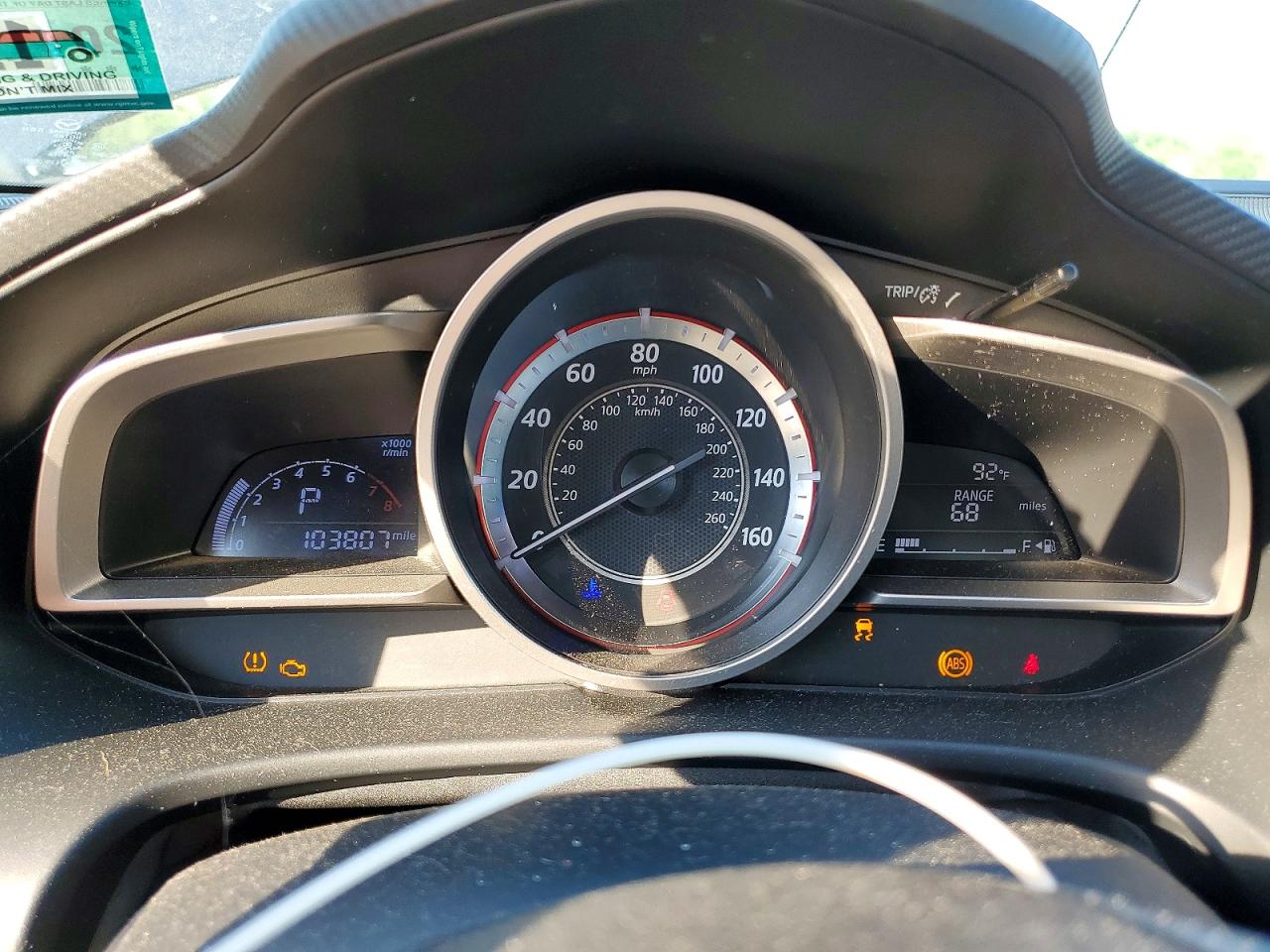2016 MAZDA 3 Touring/GS