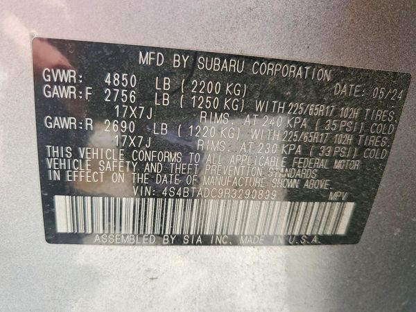 2024 SUBARU OUTBACK