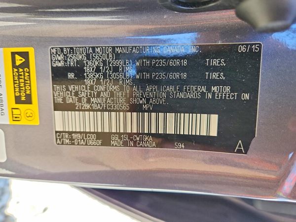 2015 LEXUS RX 350