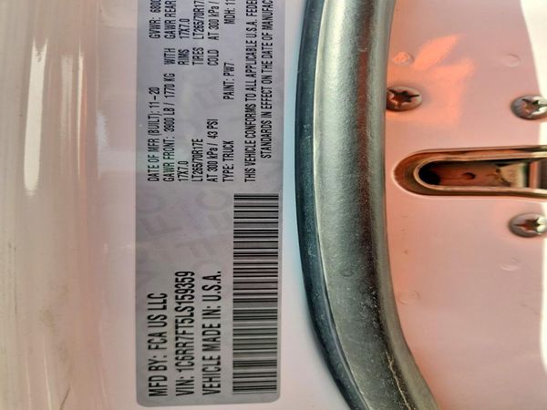 2020 RAM 1500 CLASSIC Tradesman, ST
