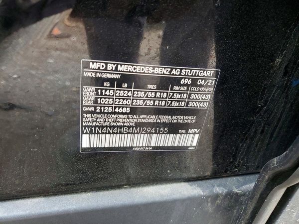 2021 MERCEDES-BENZ GLA 250 4MATIC