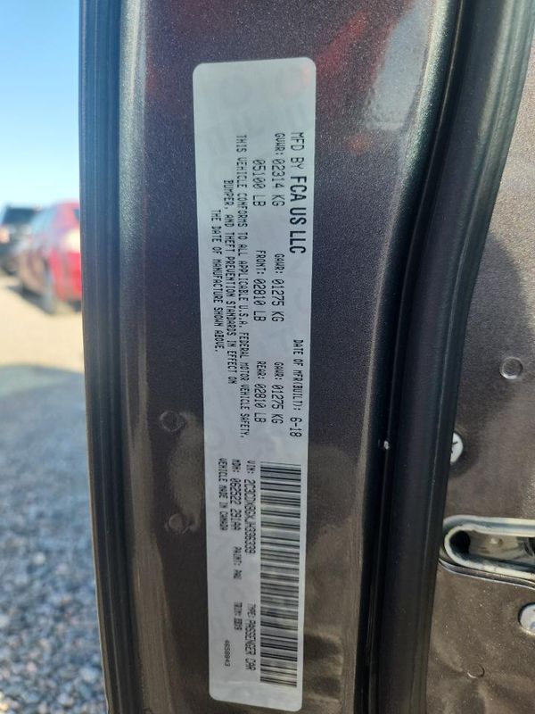 2018 DODGE CHARGER SXT