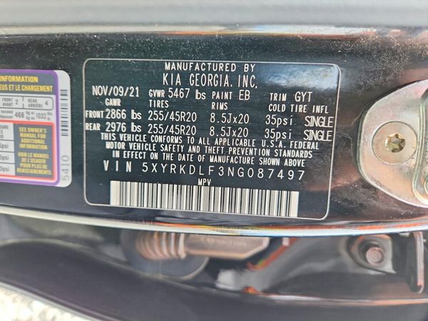 2022 KIA SORENTO SX/SX-P