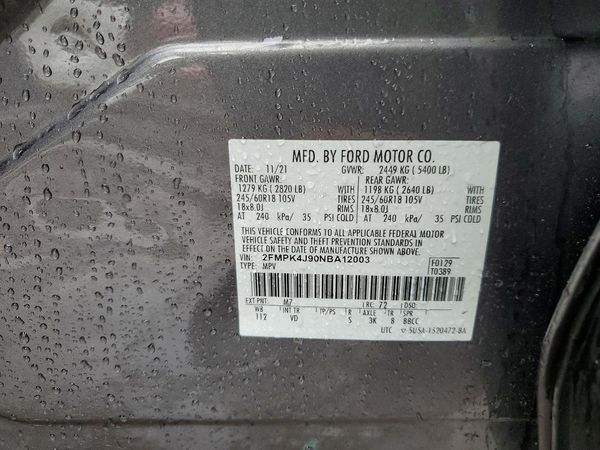 2022 FORD EDGE SEL