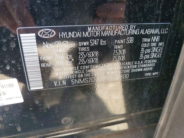 2022 HYUNDAI SANTA FE SEL
