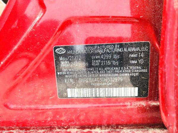 2013 HYUNDAI SONATA GLS/ GLS Popular