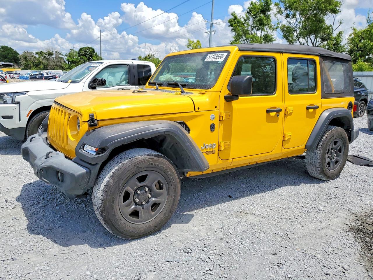 2021 JEEP WRANGLER Unlimited Sport — Front 3/4