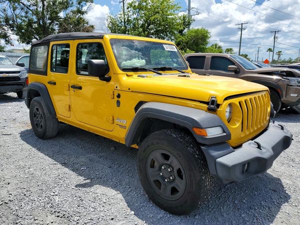 2021 JEEP WRANGLER Unlimited Sport — Passenger 3/4