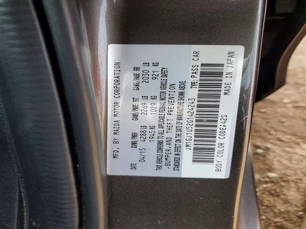 2016 MAZDA 6 Sport/GX